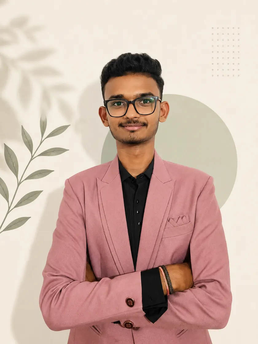 Dhruvin Vaghasiya — portrait